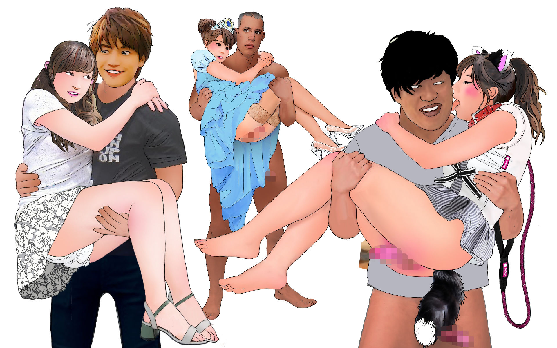 サンプル画像2:男の娘スクラップブック(Girlboy) [d_212194]