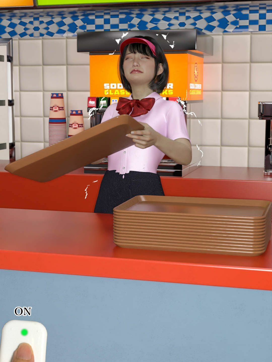 サンプル画像2:アルバイト リモコンローター調教(ラビットバナナ) [d_212209]