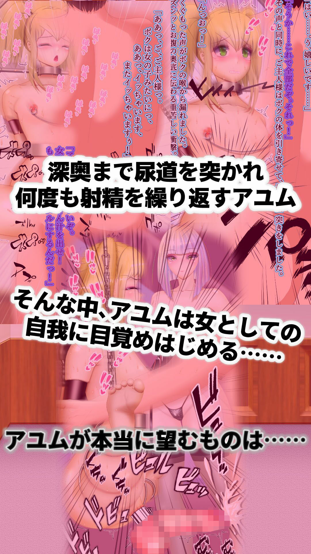 サンプル画像4:男の娘、アユムの処女喪失(みやびさーくる) [d_212330]