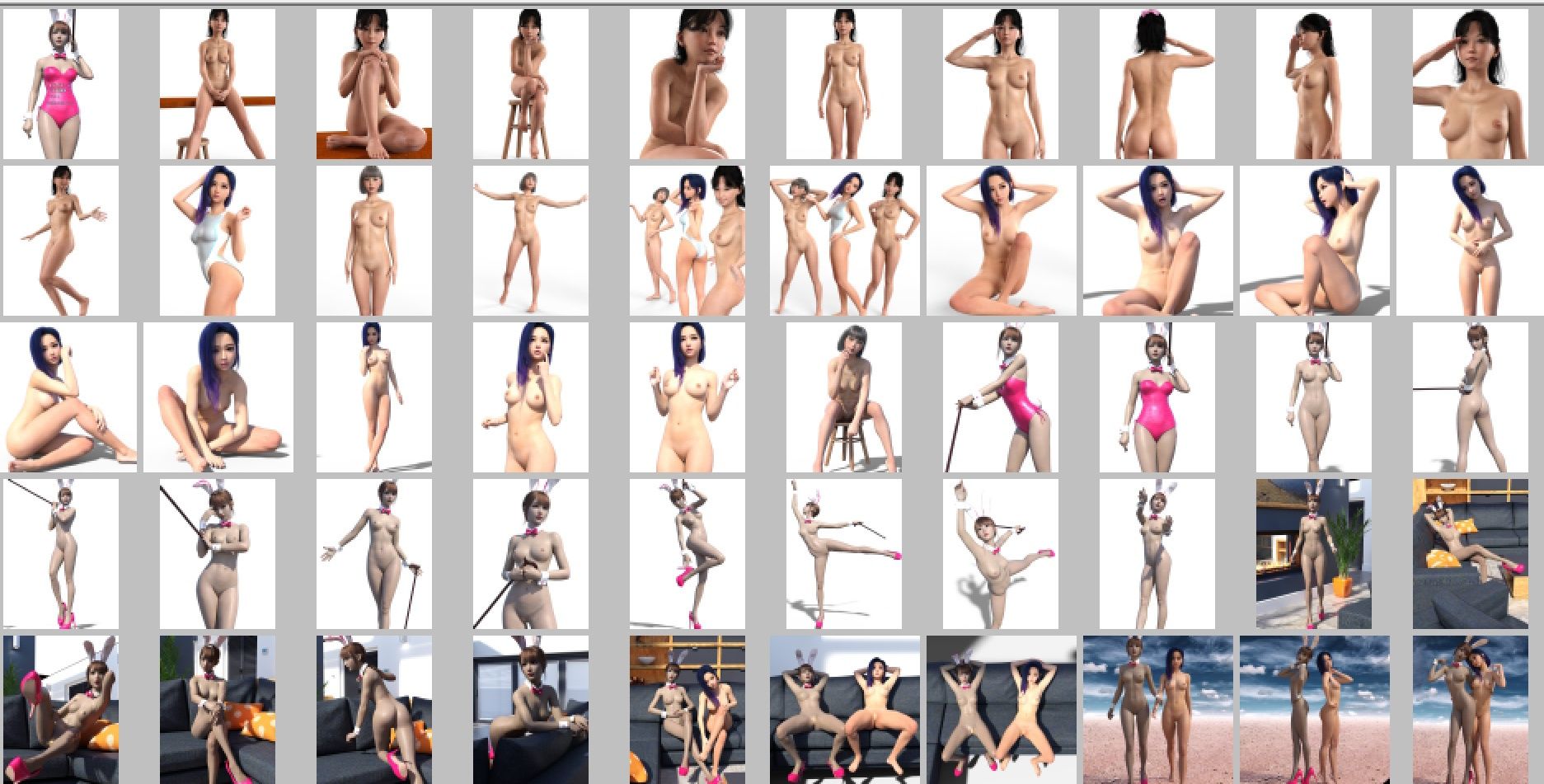 サンプル画像1:美少女ヌード巨大画像集vol.2 93P(β-かざは) [d_212405]