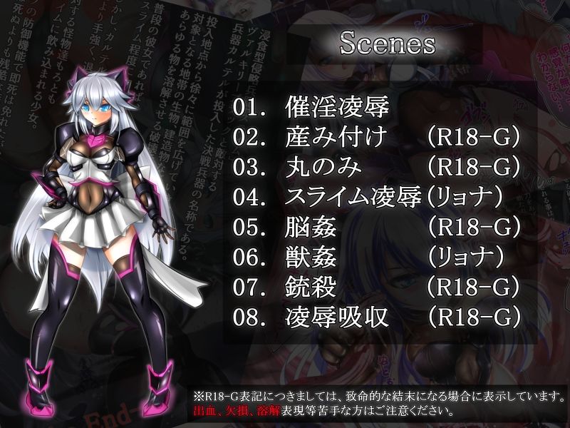 サンプル画像1:魔法少女敗北凌●CG集 episode1 〜銀のマテリアル〜(ねこのむなげ) [d_212447]