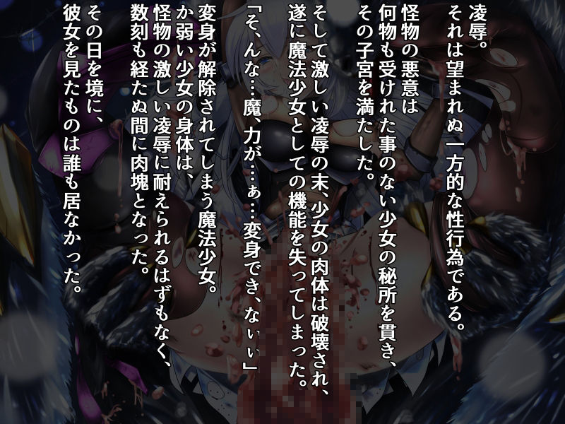 サンプル画像3:魔法少女敗北凌●CG集 episode1 〜銀のマテリアル〜(ねこのむなげ) [d_212447]