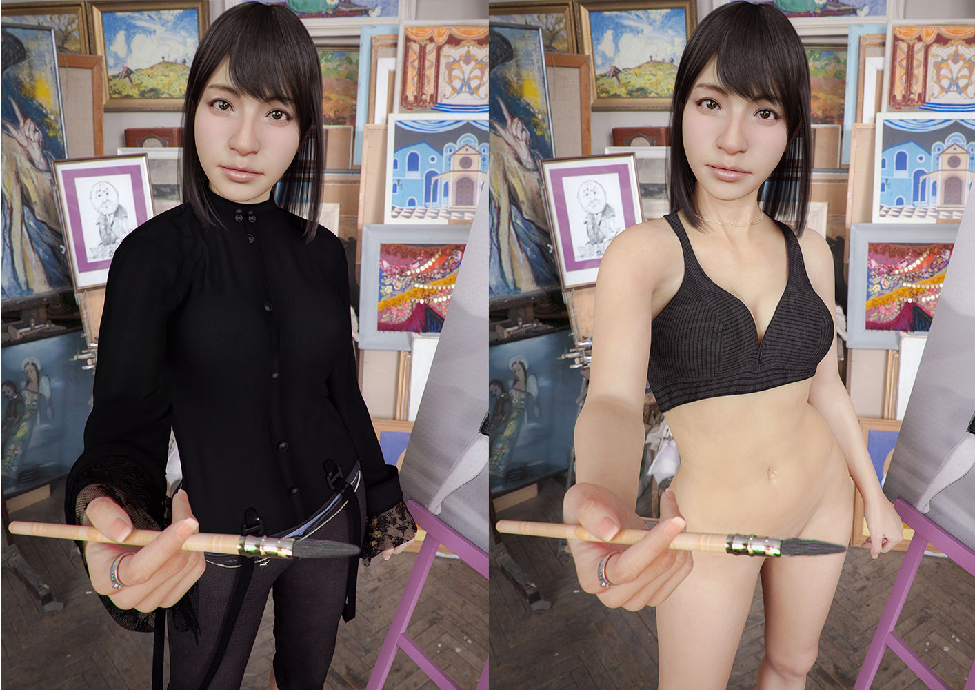 サンプル画像2:Monthly MieL Vol.3「えっ？女優の決意的お仕事は自己都合で辞める方がするお仕事ですよね？」(エミノツカサ) [d_213340]