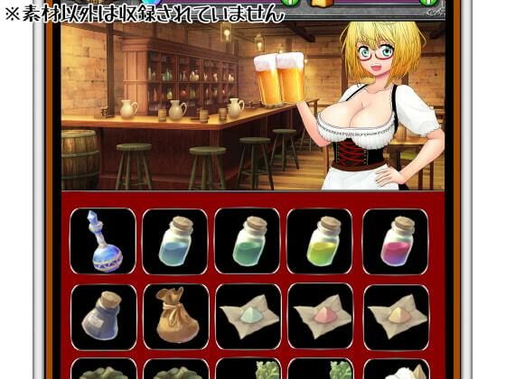 看板娘の立ち絵全身素材〜ディアンドル〜