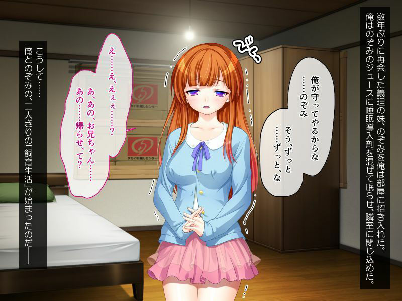 サンプル画像1:監禁愛 〜僕と妹の禁じられたSEX（あそび）〜(どろっぷす！) [d_213738]