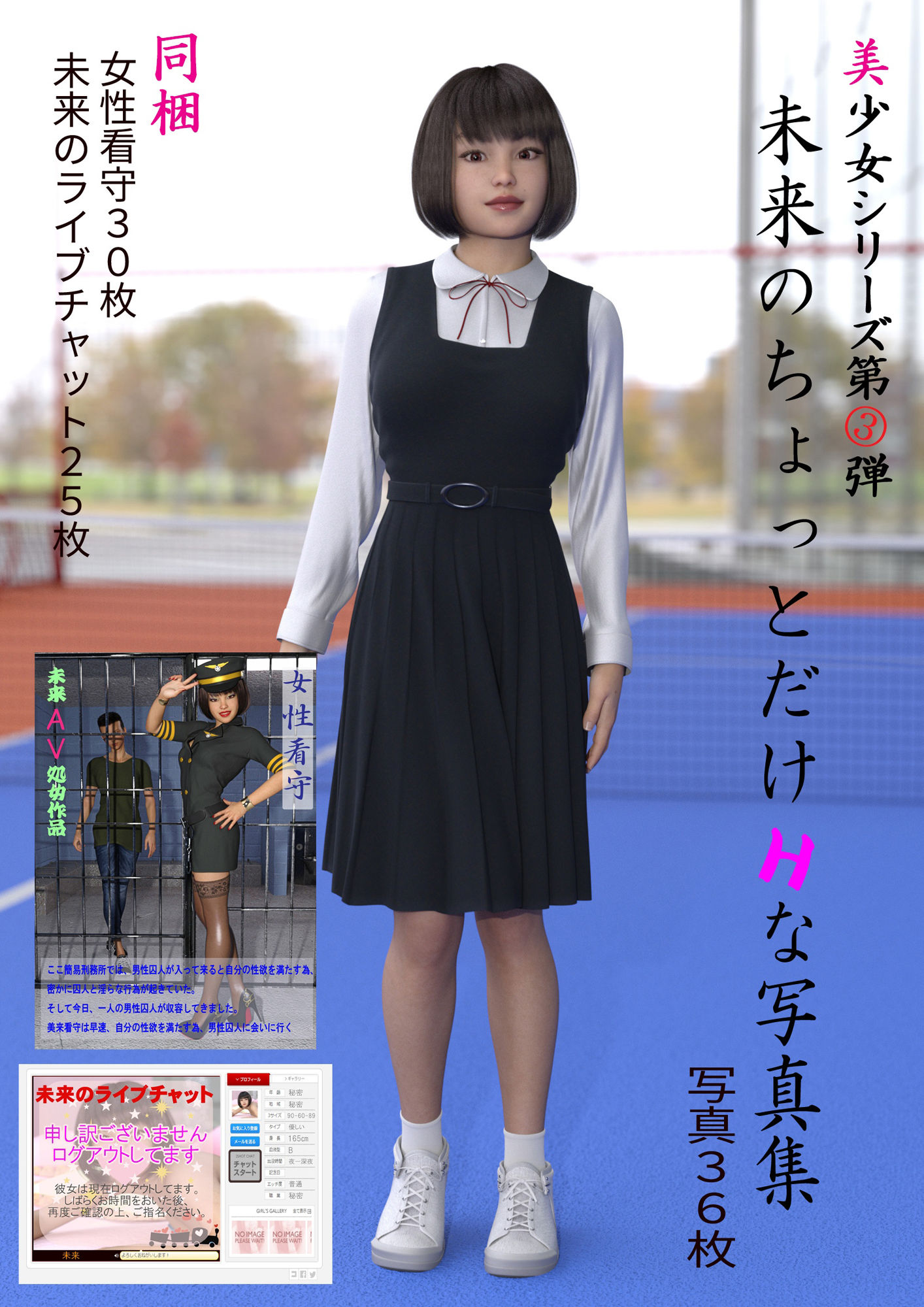 サンプル画像1:美少女シリーズ 第3弾 未来のちょっとだけHな写真集(画廊珈琲) [d_213768]