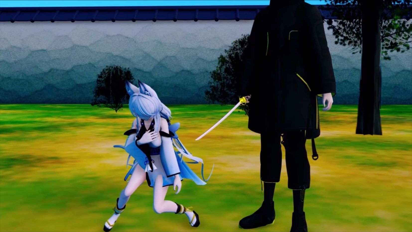 サンプル画像3:師匠の裏切り(パンダミスト) [d_213987]