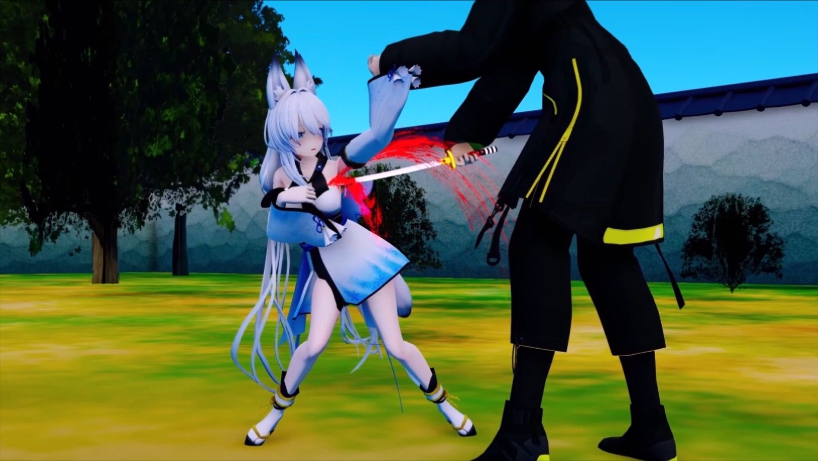 サンプル画像4:師匠の裏切り(パンダミスト) [d_213987]