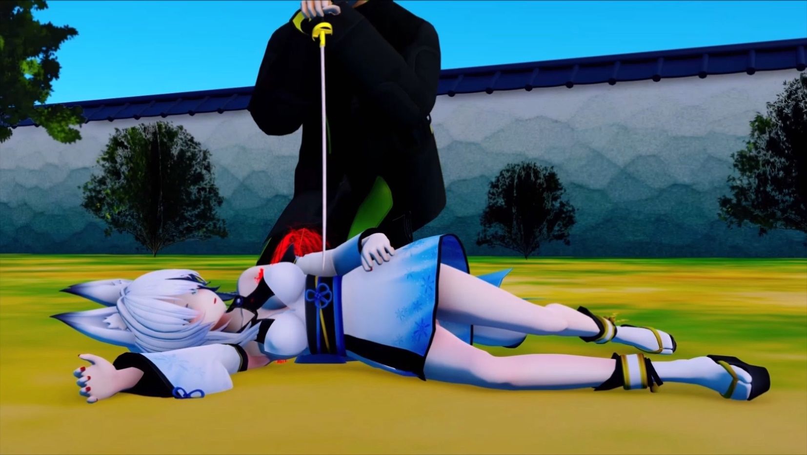 サンプル画像5:師匠の裏切り(パンダミスト) [d_213987]