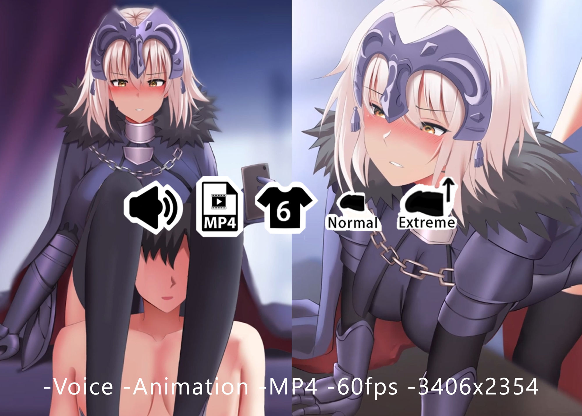 サンプル画像1:ジャンヌ〔オルタ〕 – 同人動画 （ぎんハハ）(ぎんハハ) [d_214016]