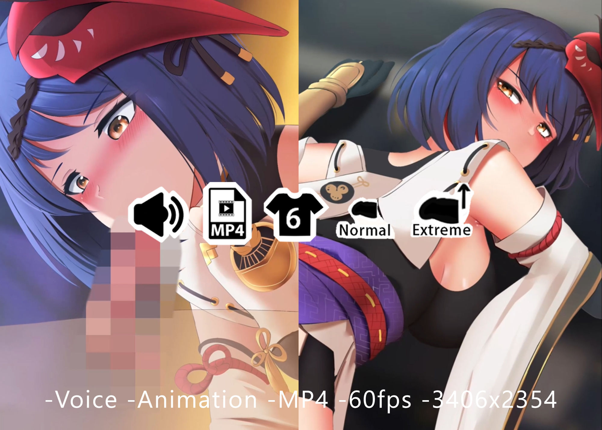 サンプル画像1:裟羅 – 同人動画 （ぎんハハ）(ぎんハハ) [d_214057]