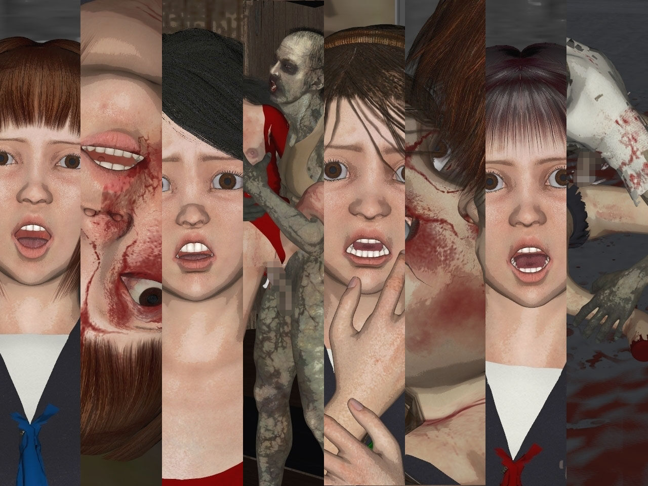 サンプル画像3:屍臭教室(vagrantsx) [d_214615]