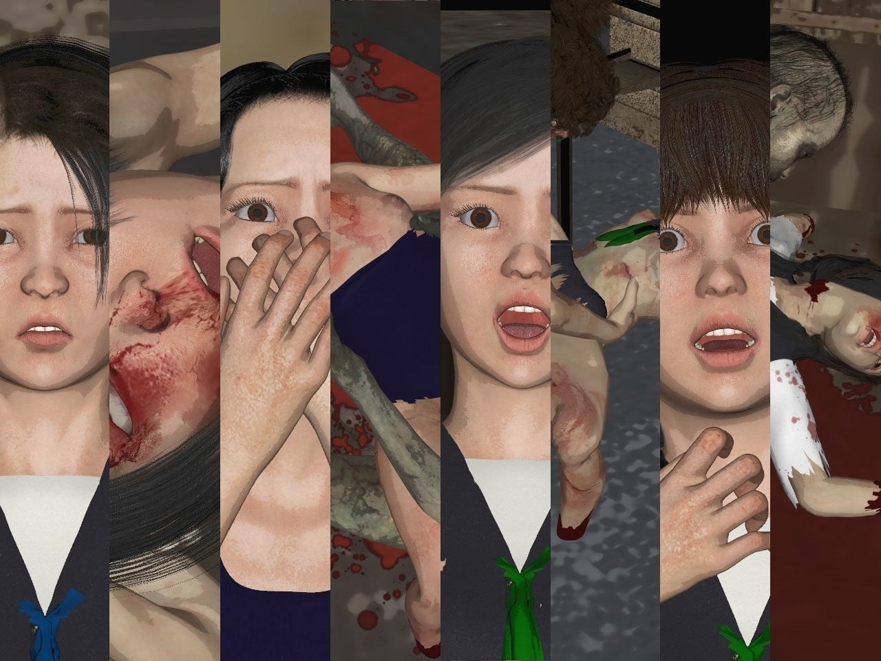 サンプル画像4:屍臭教室(vagrantsx) [d_214615]