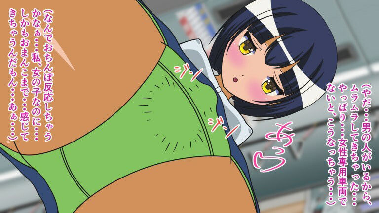 サンプル画像3:ふたなり娘たちの日常 Shot.7 電車内痴●射精(人工美少女製作所) [d_214973]