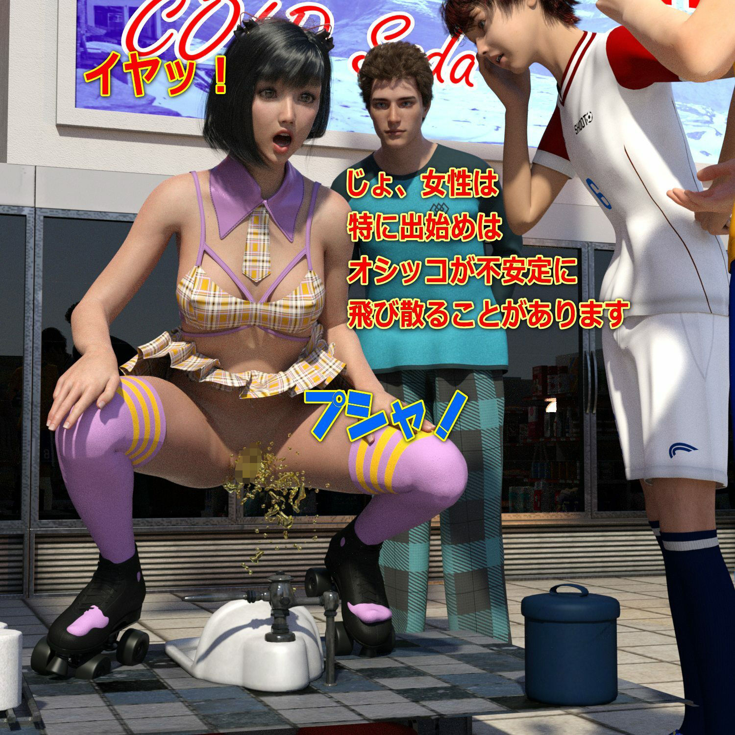 サンプル画像5:クララの羞恥地獄 後編(β-かざは) [d_215405]