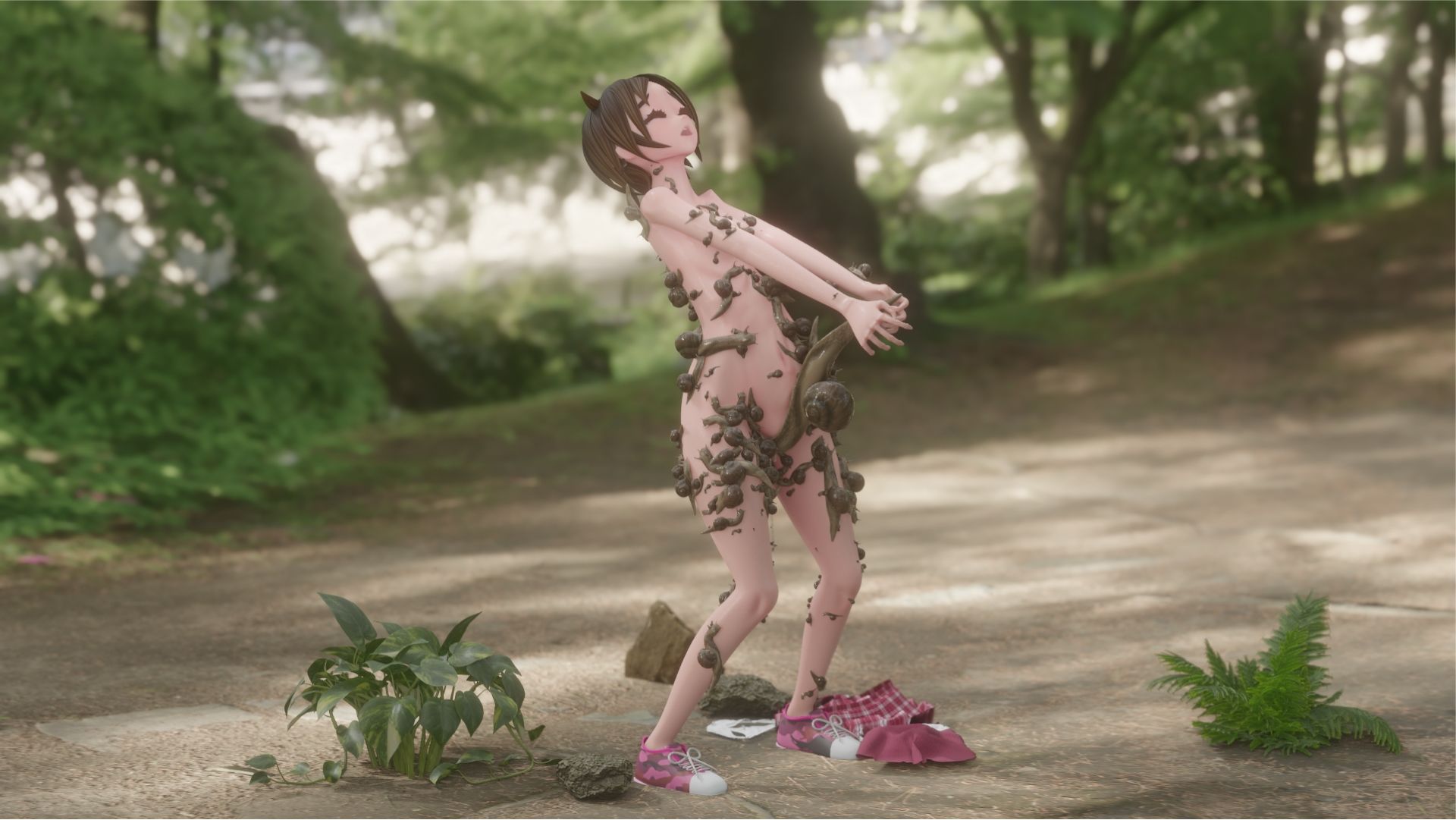 サンプル画像5:かたつむりとまいまい(コトリボックス) [d_215449]