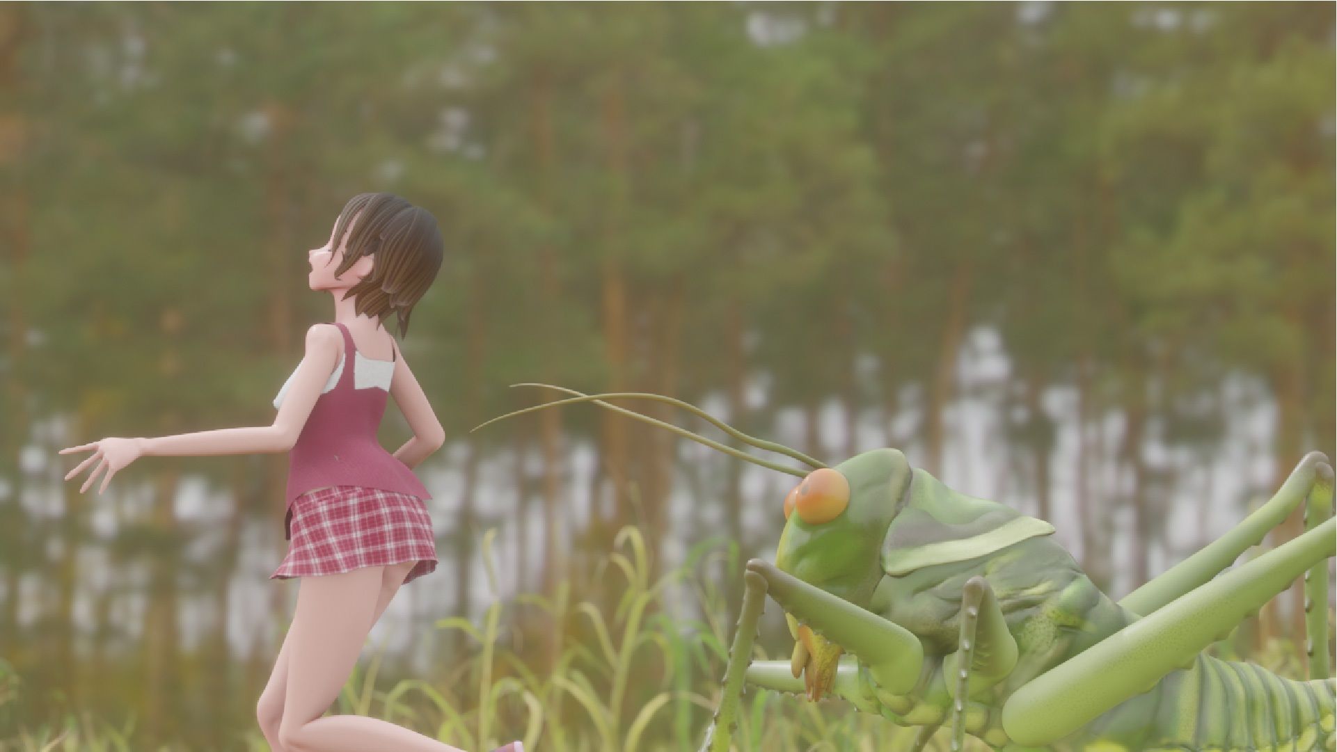 サンプル画像1:レッドアイデビルと寄生虫とまいまい(コトリボックス) [d_215480]