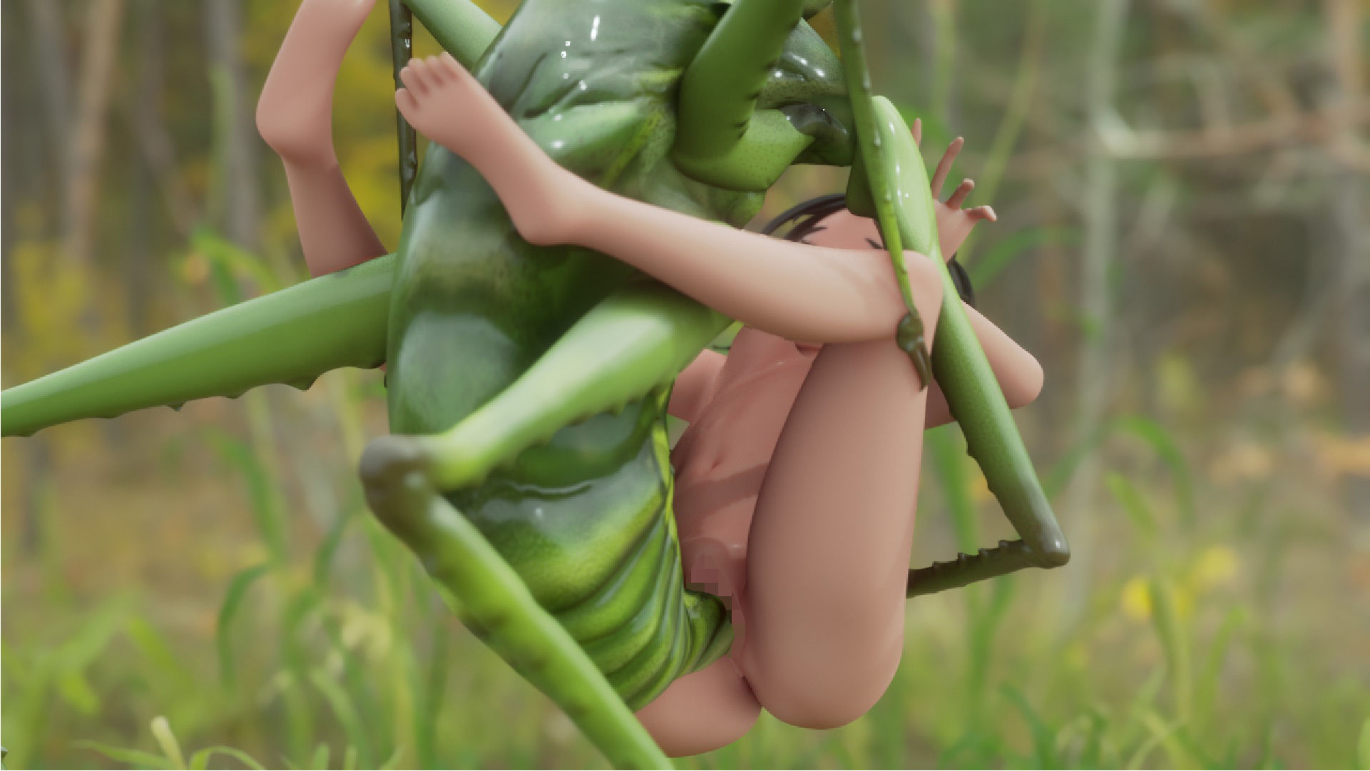 サンプル画像4:レッドアイデビルと寄生虫とまいまい(コトリボックス) [d_215480]