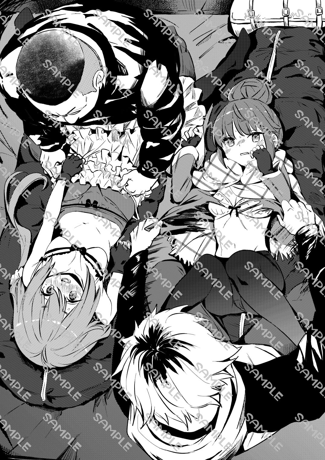 サンプル画像1:女だけのキャンプは危ないよ？(シルバードッグ) [d_215688]