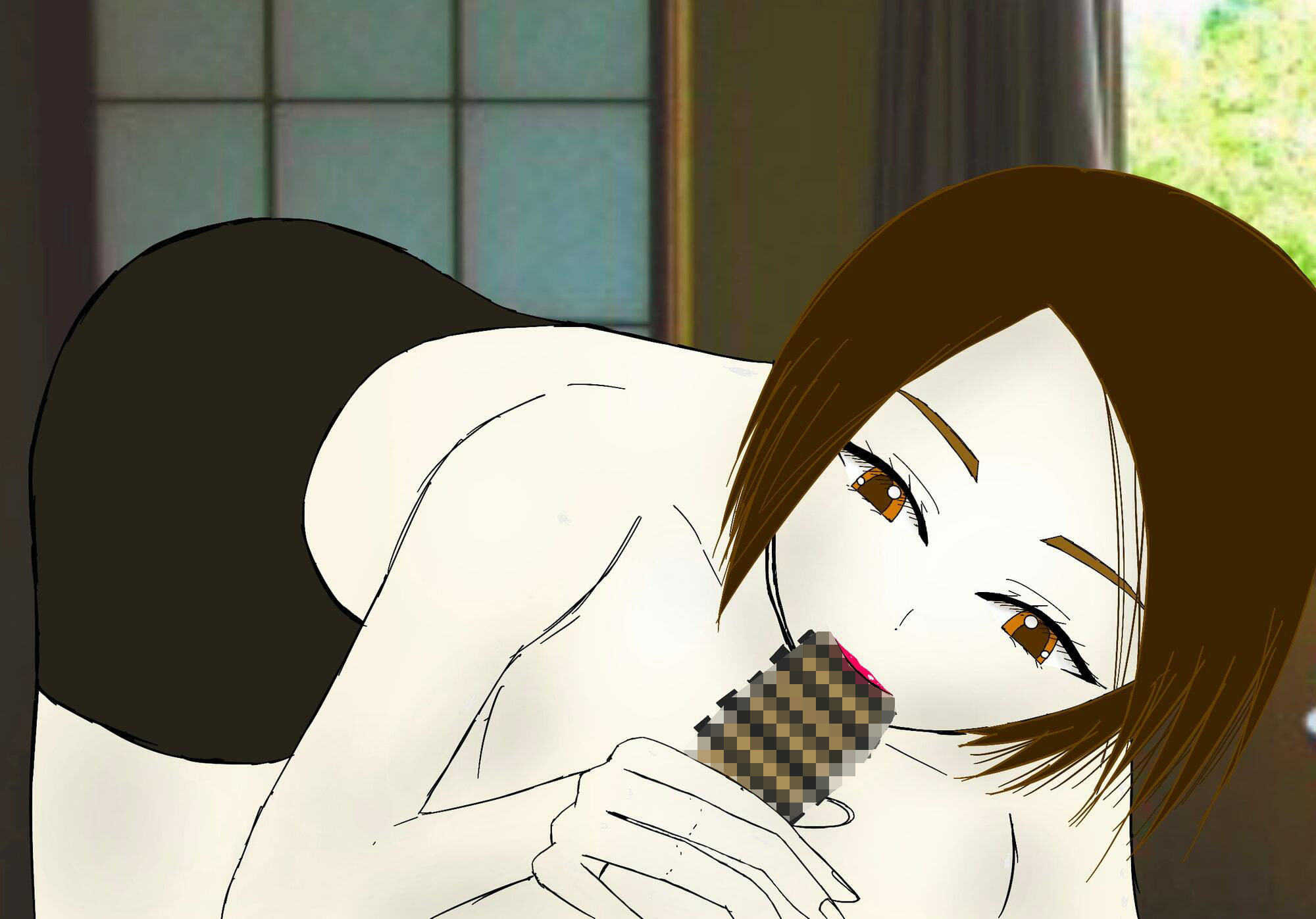 サンプル画像3:夏休みに人妻のお姉さんと不倫セックス(ももらん。) [d_215850]