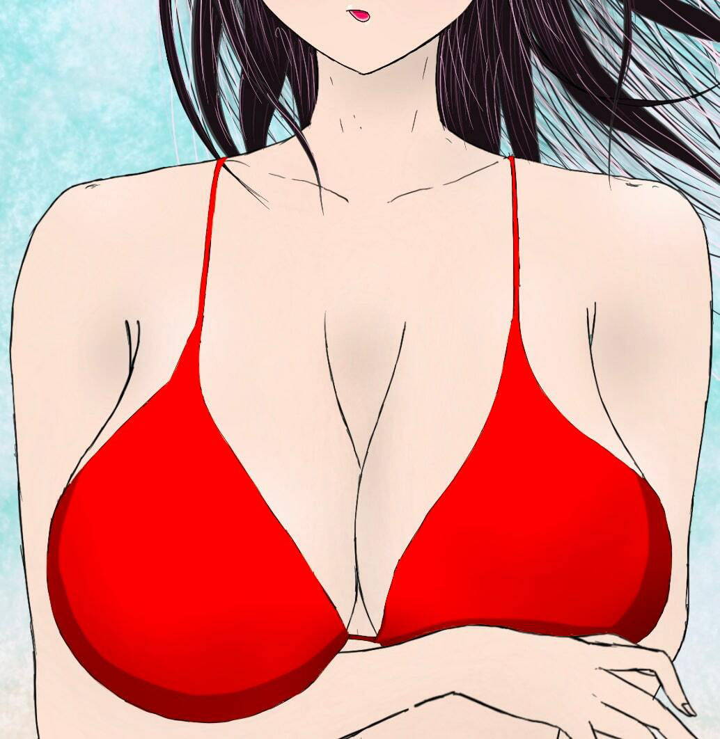 サンプル画像3:【早乙女梨菜 作品】彼女と沖縄の海で野外セックス！(ももらん。) [d_215933]