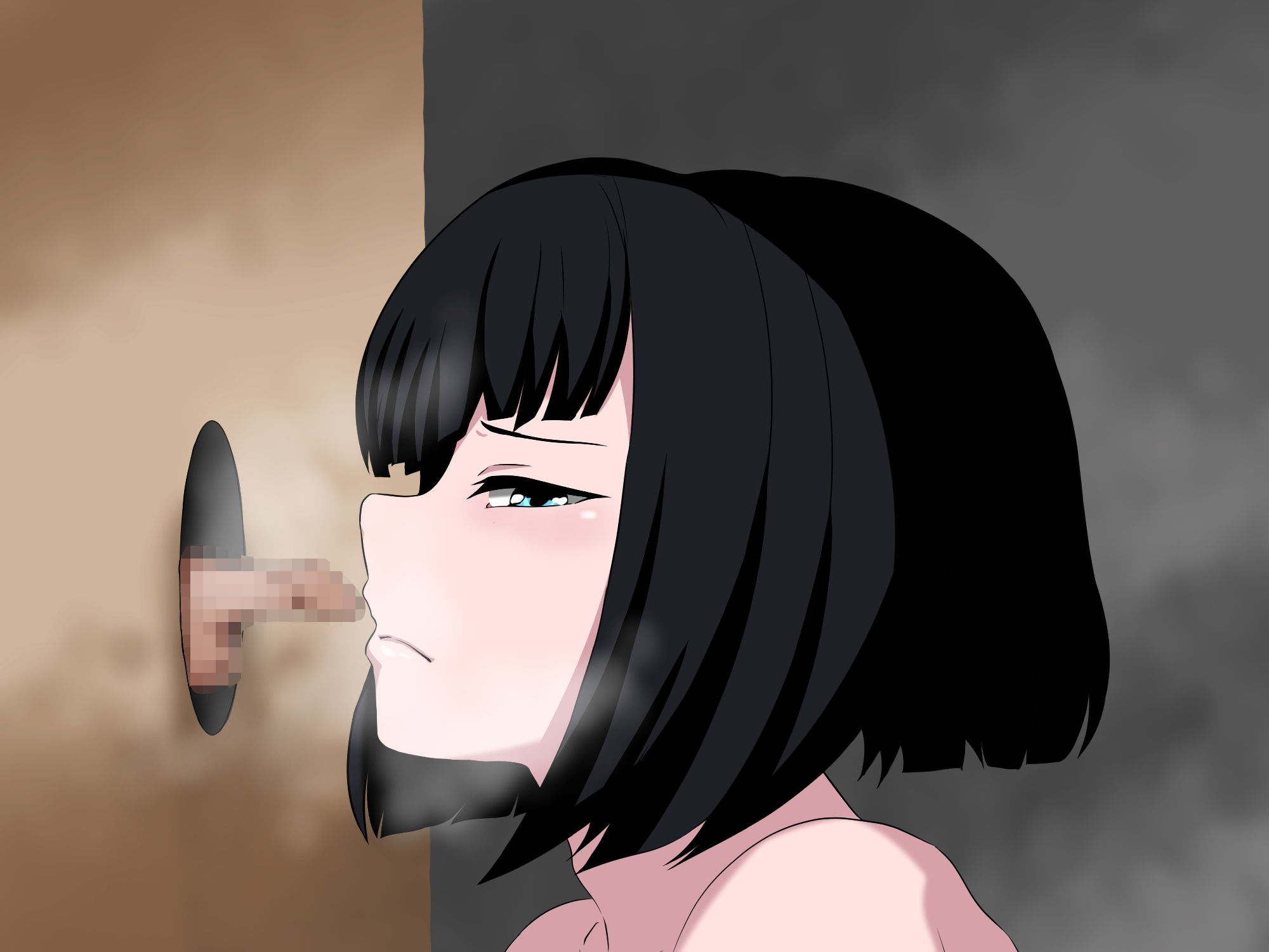 サンプル画像6:和風系男の娘（書道・弓道・空手）が黒人留学生に寝取られる(葛千代) [d_217113]