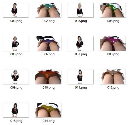 サンプル画像2:7人の光沢パンツ(S級ロリっ娘クラブ) [d_217250]