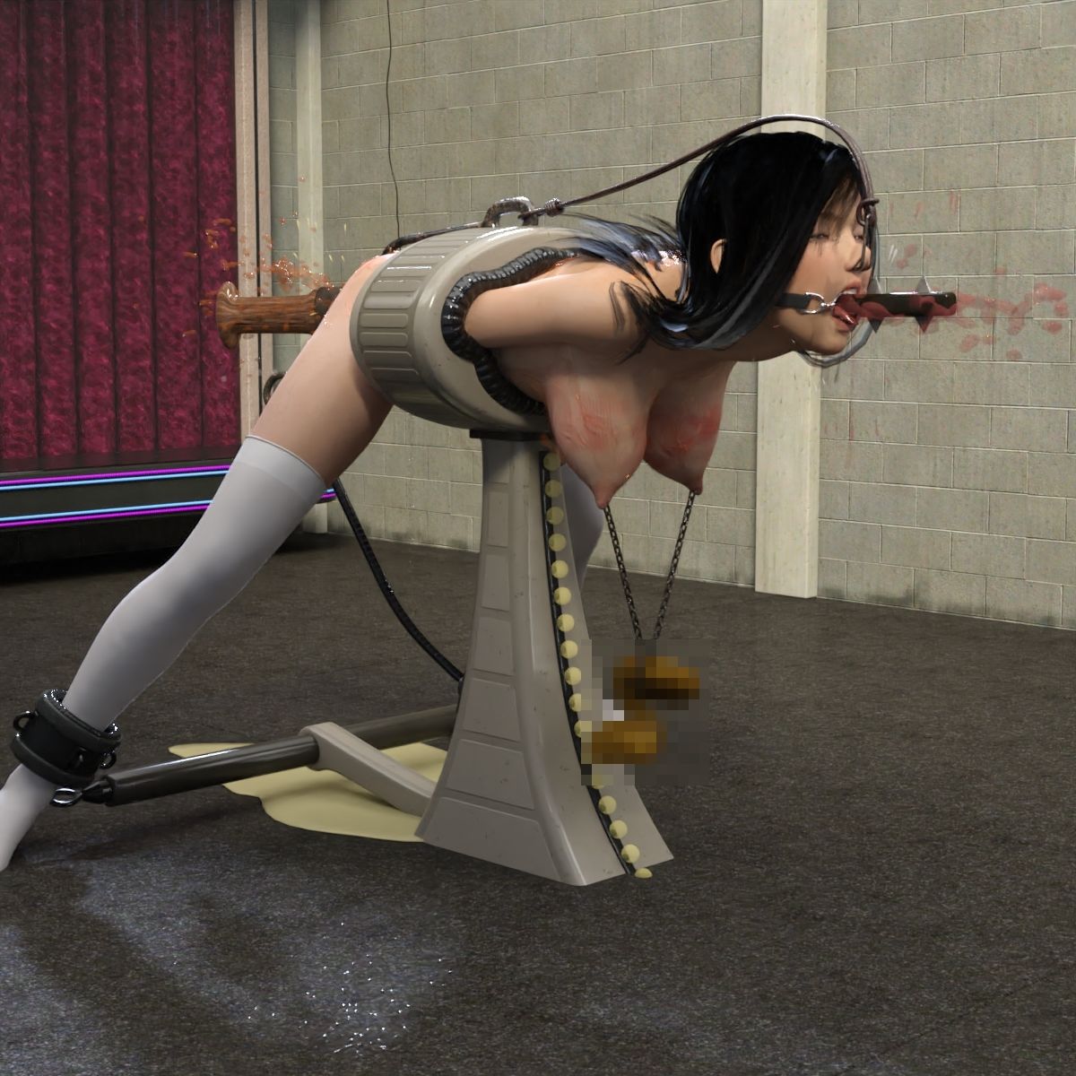 サンプル画像3:裏通りに連れ込まれた女子校生(キンク文庫) [d_217448]