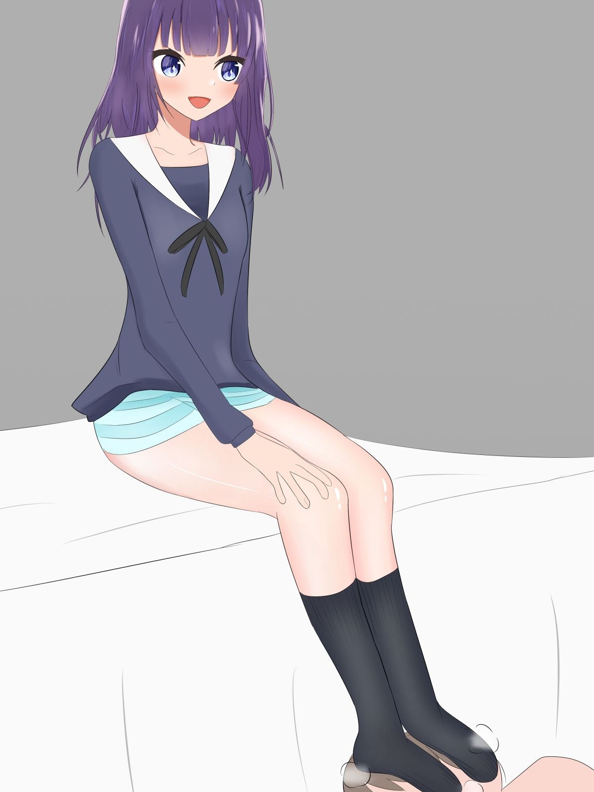 サンプル画像2:後輩の男の娘に犯してもらう話(罠カイロ) [d_218098]