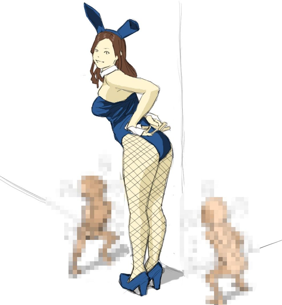 サンプル画像1:小人に群がられる爆乳長身お姉さん(サンタ・クルスへの長い旅) [d_218850]