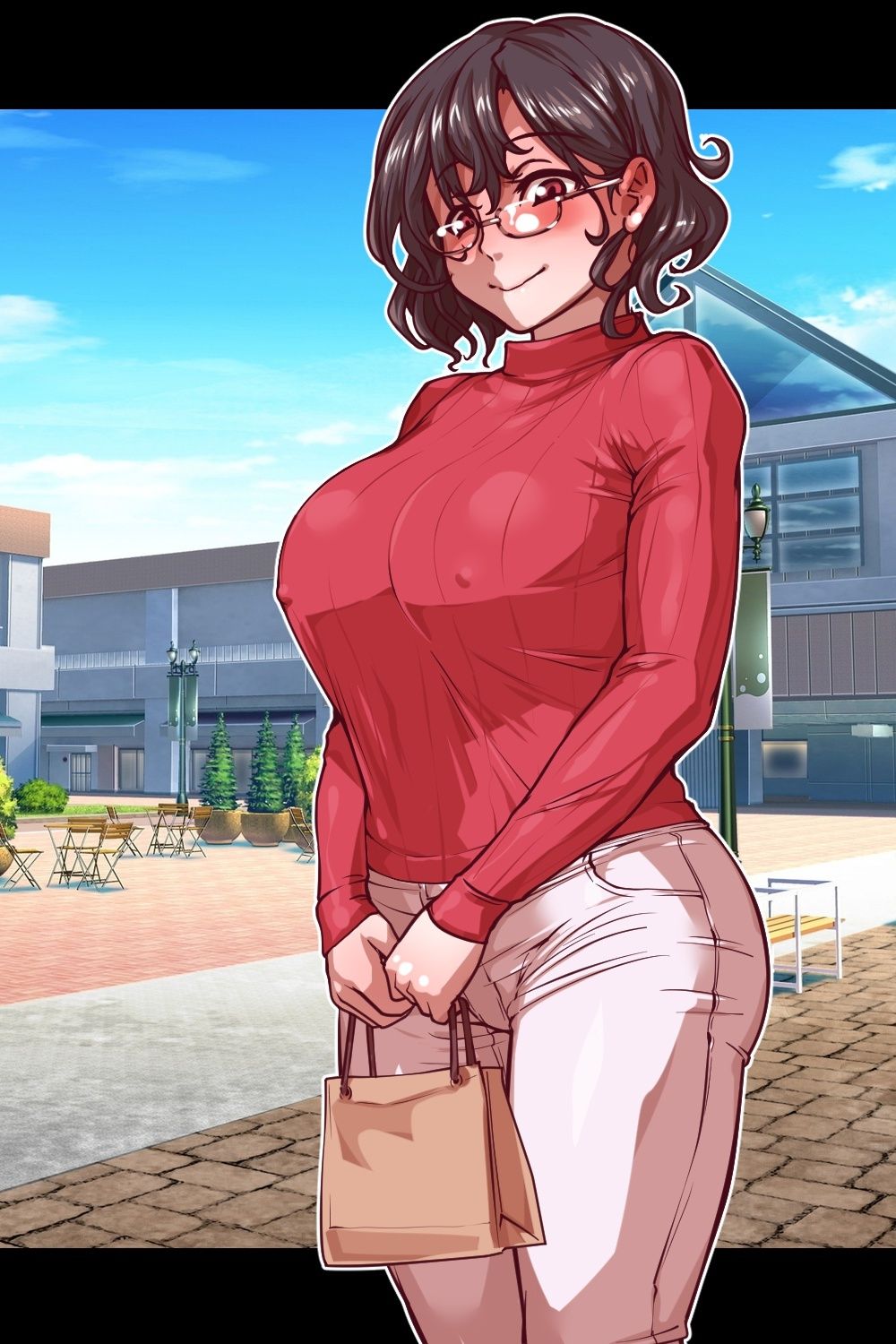 サンプル画像2:昨日肉便器だった川谷さん(一歩前へ) [d_219010]