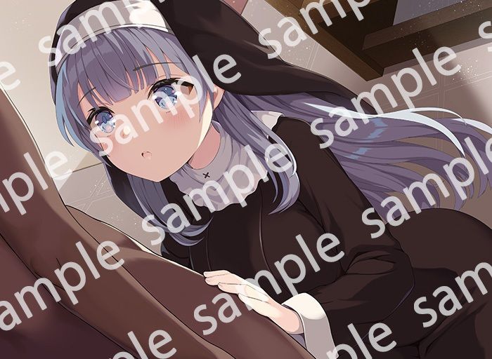 サンプル画像1:むっつりシスターとの邂逅(A-CUP) [d_219223]