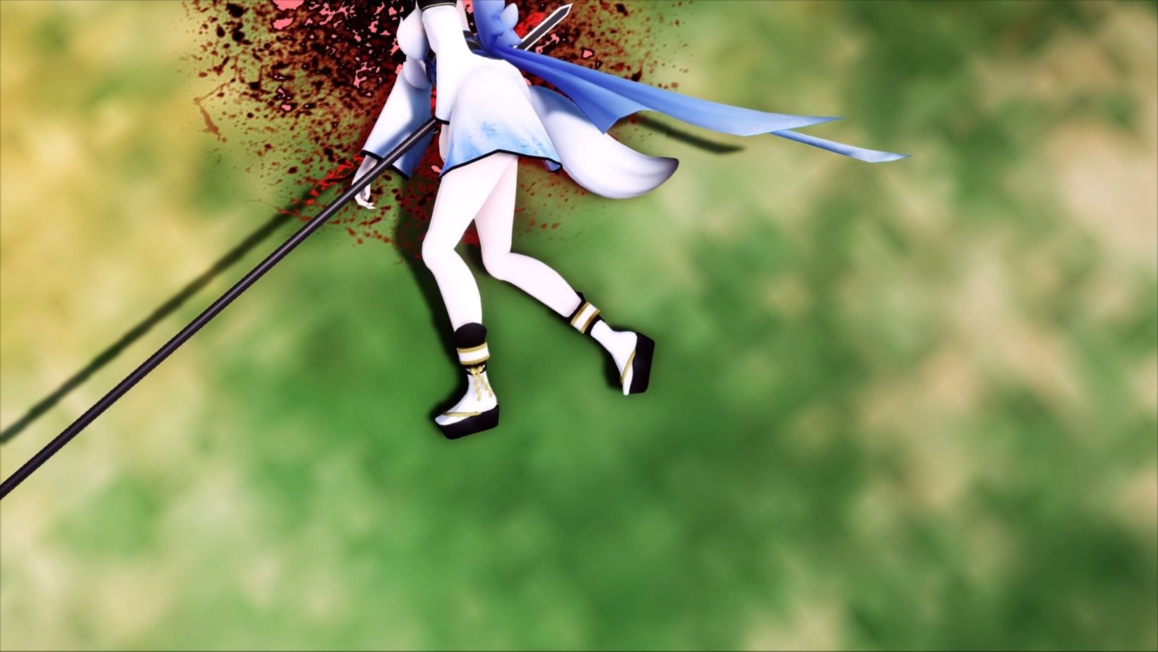 サンプル画像1:討ち取られた少女(パンダミスト) [d_219841]