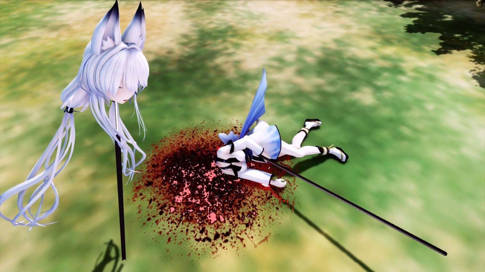 サンプル画像4:討ち取られた少女(パンダミスト) [d_219841]