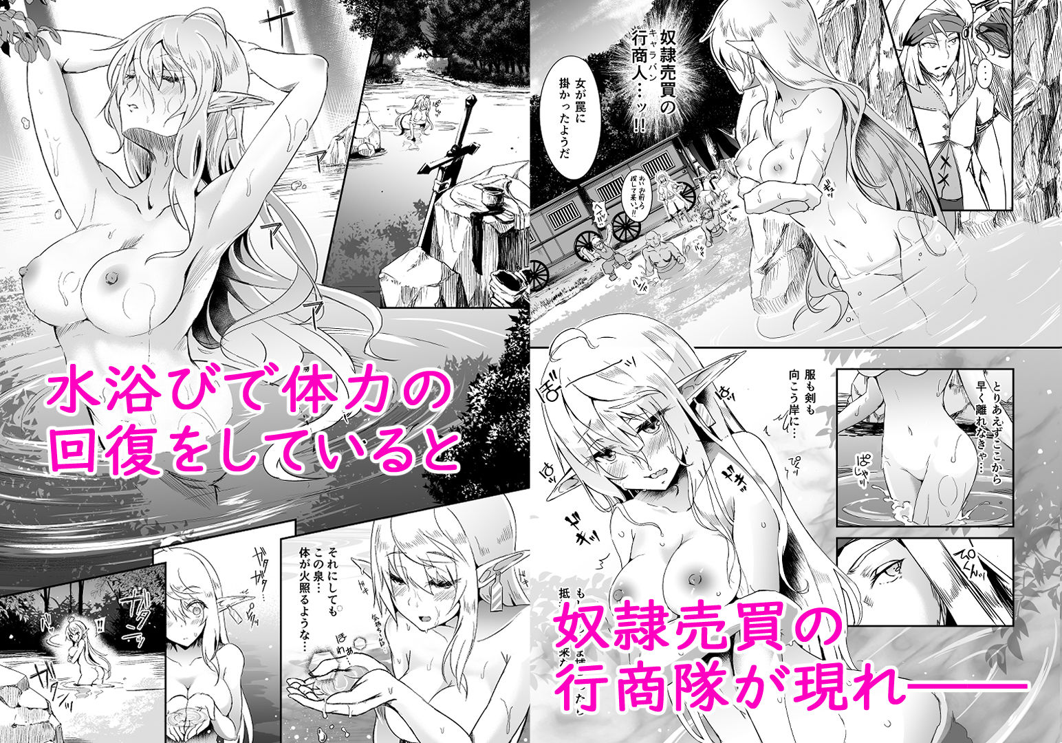 サンプル画像2:逃亡ELF6(白金堂) [d_220016]