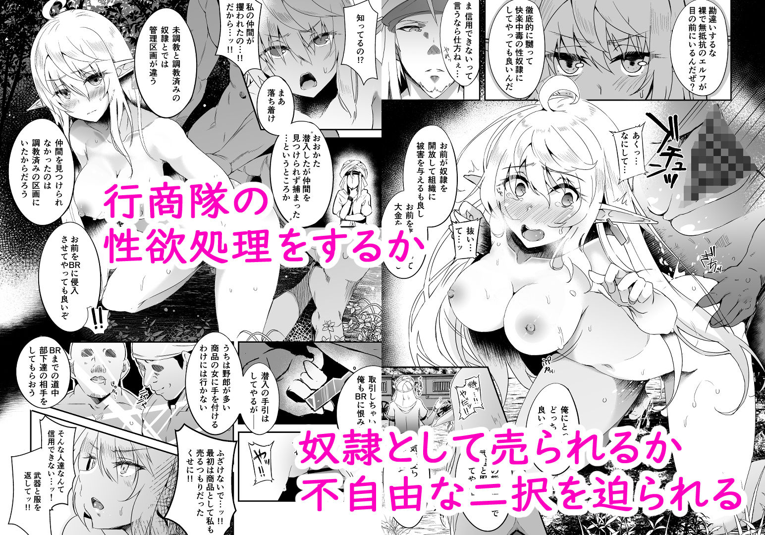 サンプル画像4:逃亡ELF6(白金堂) [d_220016]