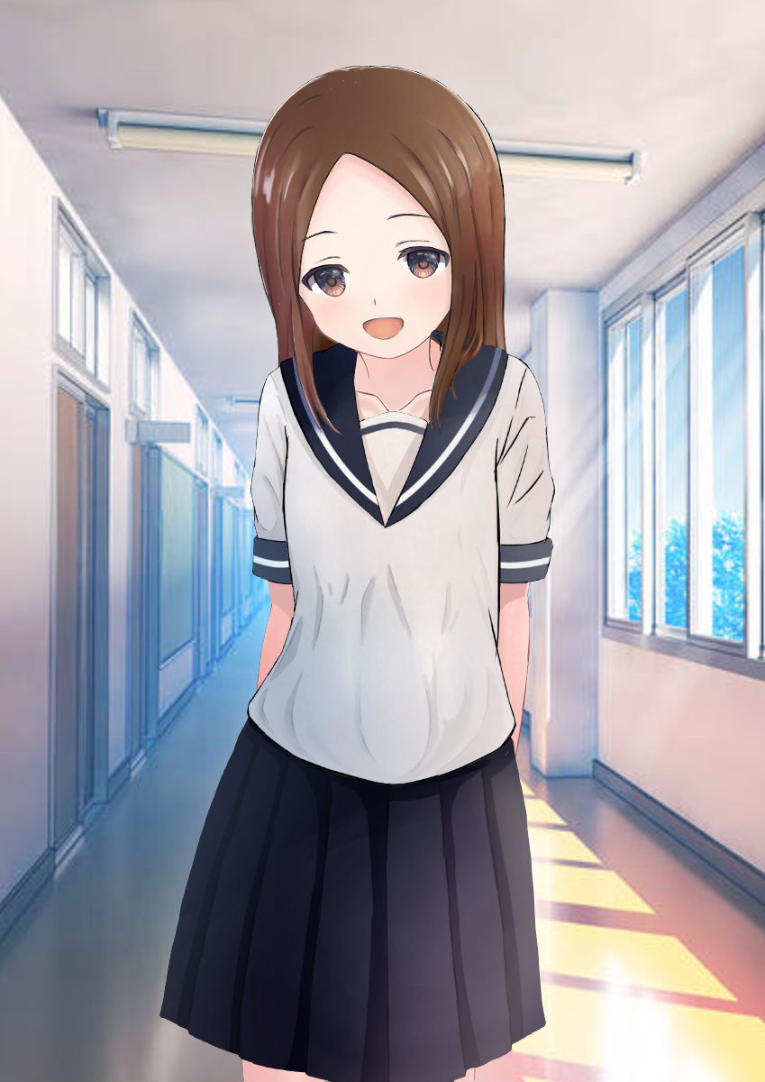 サンプル画像2:スケスケ眼鏡(かわいいは正義) [d_220213]