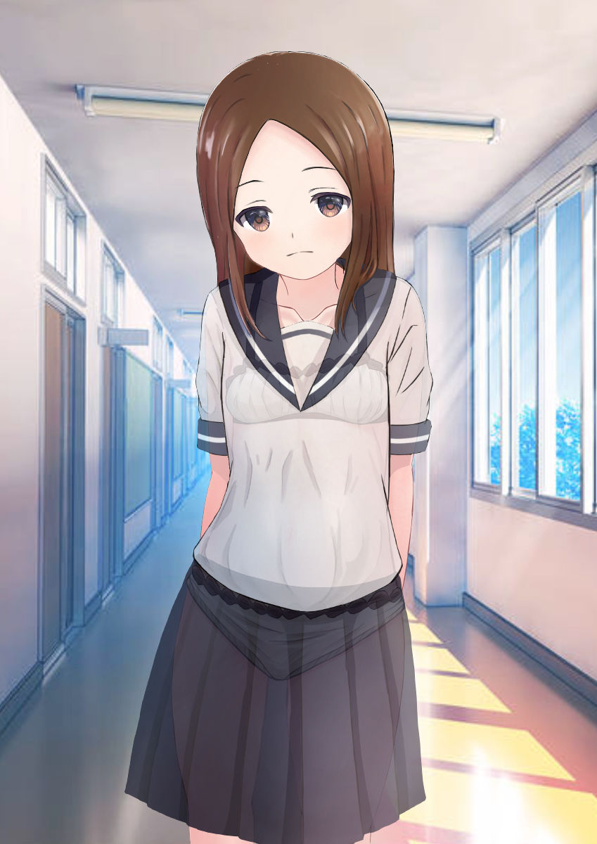 サンプル画像3:スケスケ眼鏡(かわいいは正義) [d_220213]