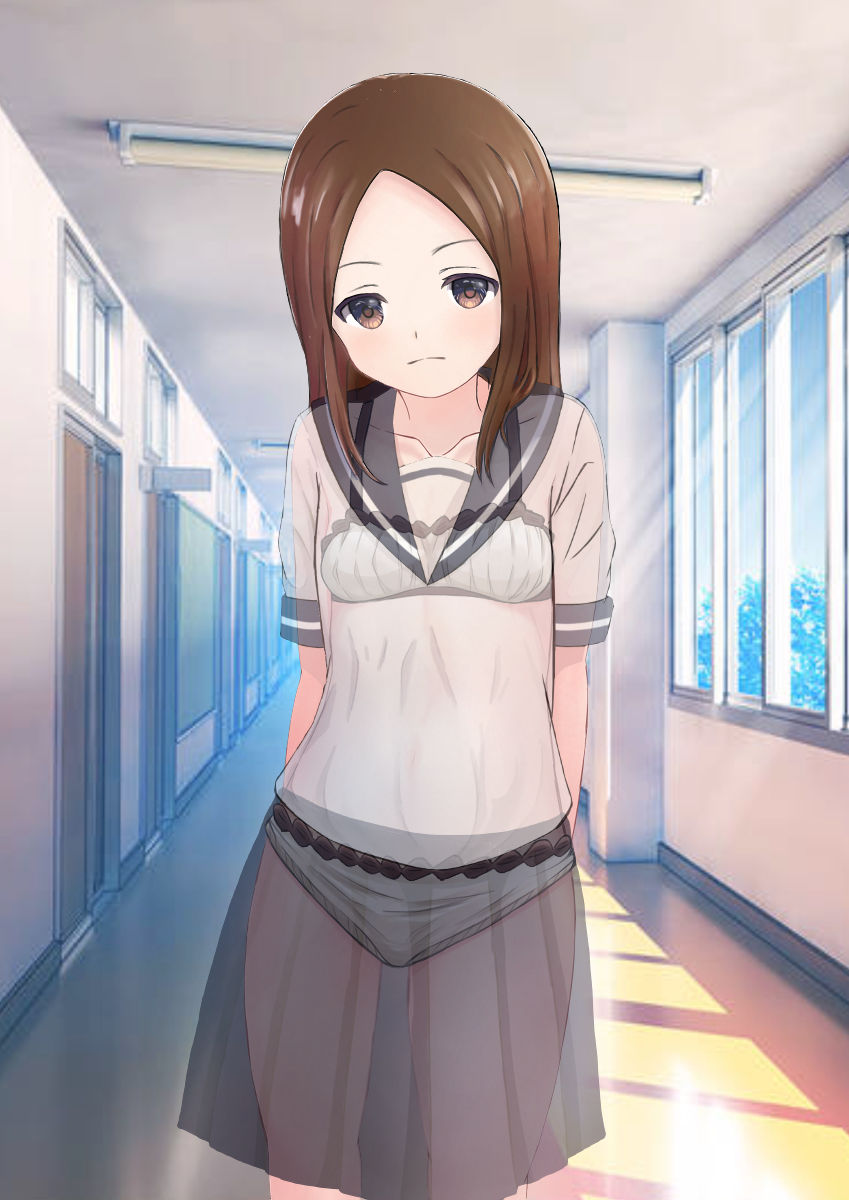 サンプル画像4:スケスケ眼鏡(かわいいは正義) [d_220213]