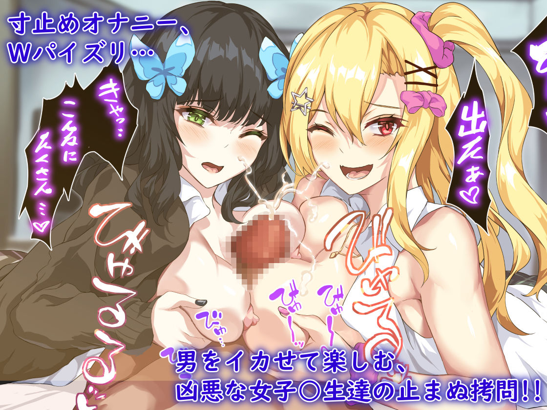 サンプル画像3:ギャルとビッチの姉妹丼！！ JKとの3Pハーレム性生活！！(殿様ペンギン) [d_220747]