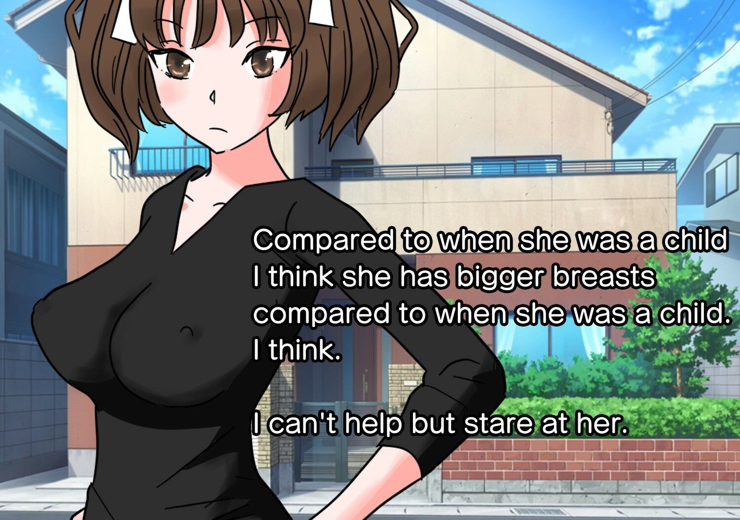 サンプル画像2:About my cocky c●●●dhood friend having sex with me.(たからじま) [d_220764]