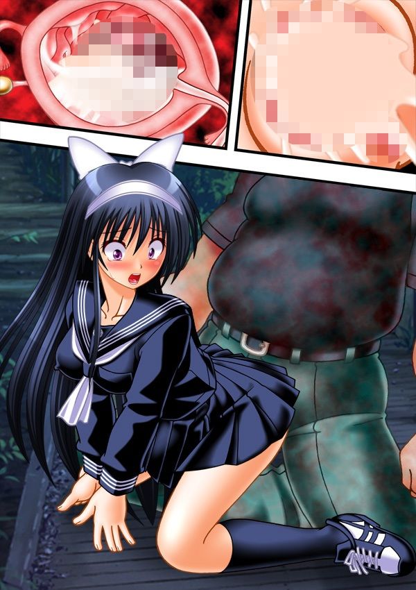 サンプル画像2:女騎士の城100円CG集 変態女子校生(女騎士の城) [d_221525]