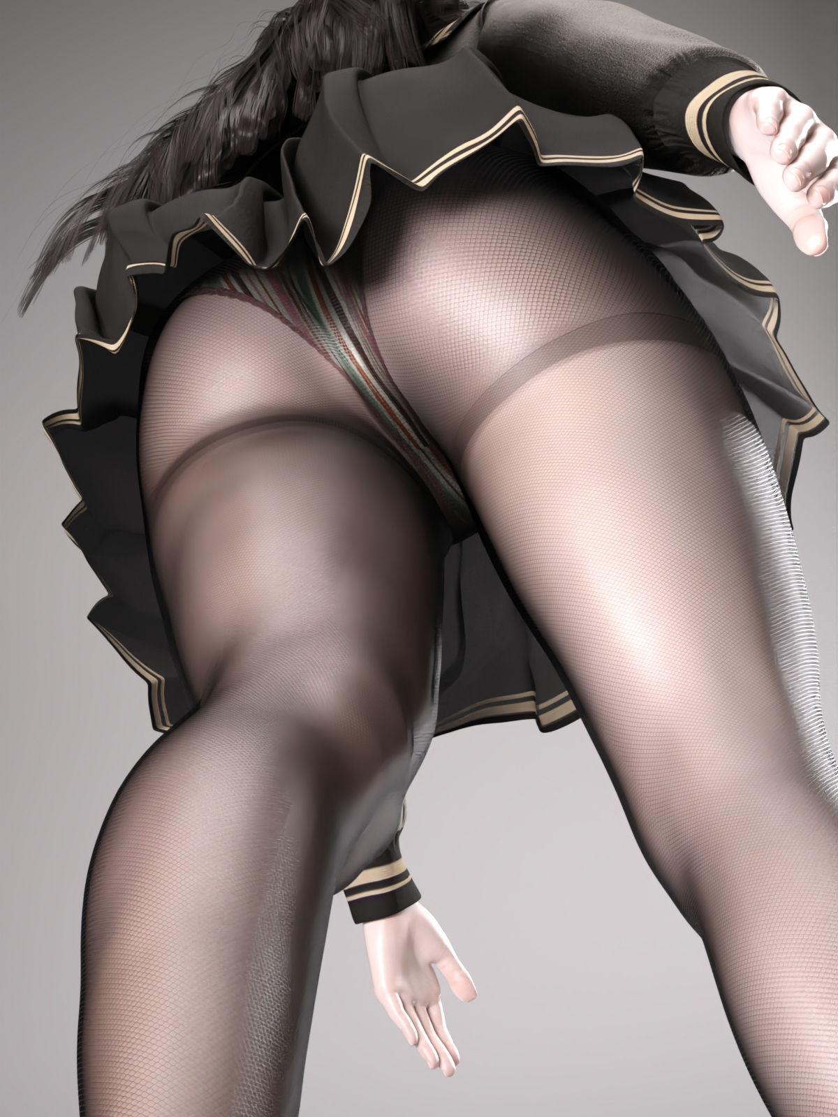 サンプル画像6:タイツ越しのパンツ4(かすみんティー) [d_222190]