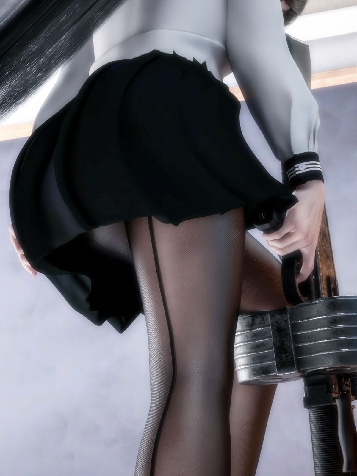 サンプル画像5:タイツ越しのパンツ6(かすみんティー) [d_222874]