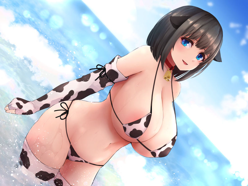 サンプル画像4:ヤり放題！コスプレビーチ(はちみつホライズン) [d_223002]