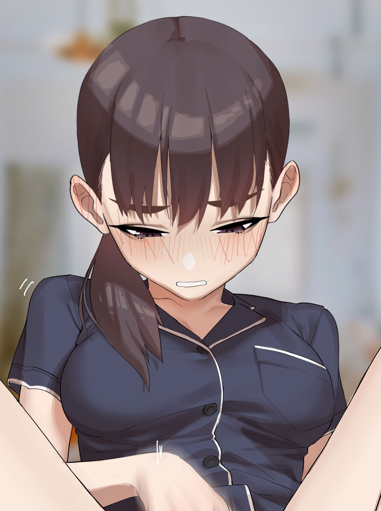 サンプル画像2:勉強熱心な地味子のリフレッシュ法(裏奇異屋) [d_223089]