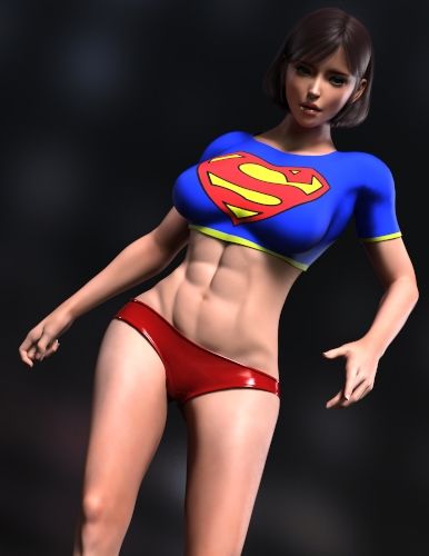 サンプル画像1:スーパーヒロイン portrait(superheroinexx) [d_223122]