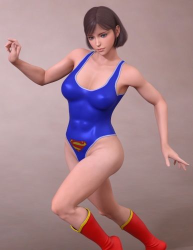 サンプル画像2:スーパーヒロイン portrait(superheroinexx) [d_223122]