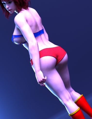 サンプル画像3:スーパーヒロイン portrait(superheroinexx) [d_223122]