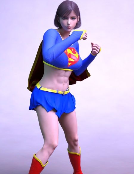 サンプル画像4:スーパーヒロイン portrait(superheroinexx) [d_223122]